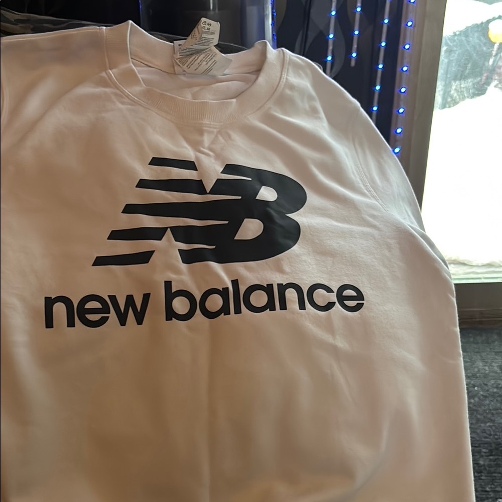 New Balance White T-Shirt